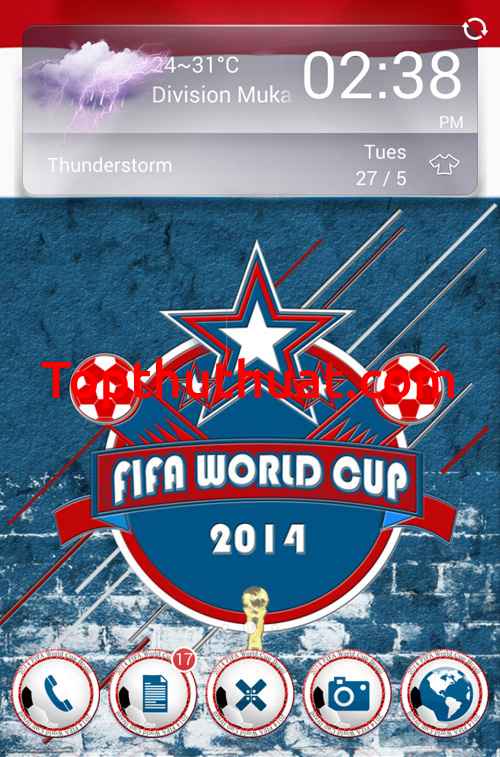 theme android world cup 2014 5