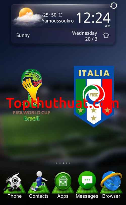 theme android world cup 2014 9