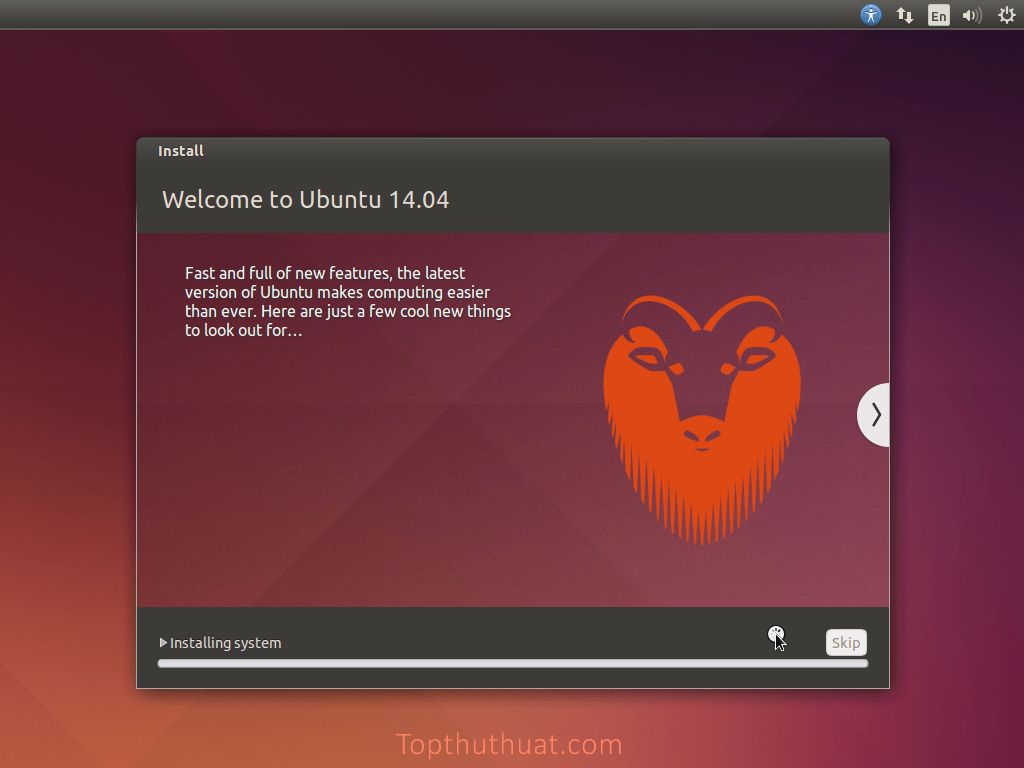 cai dat ubuntu song song window
