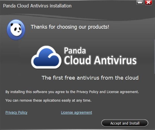 Hướng dẫn cách download và cài đặt Panda Cloud Antivirus