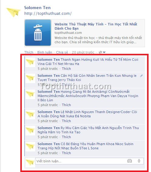 tag toan bo ban be facebook