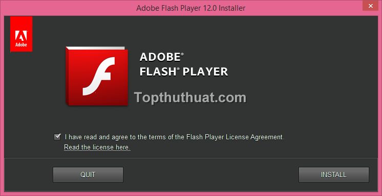 cai dat flash player 