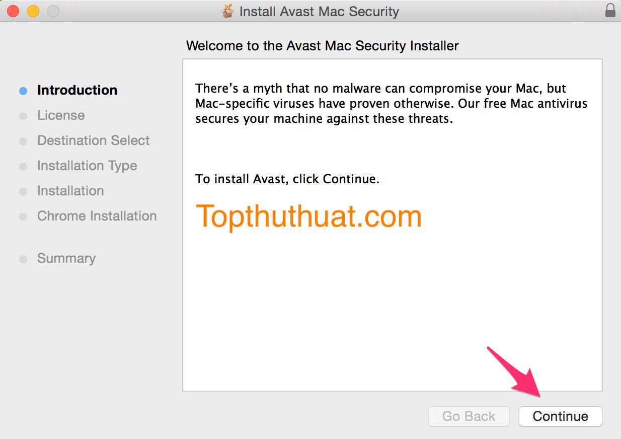 làm sao install avast trên mac install for all user