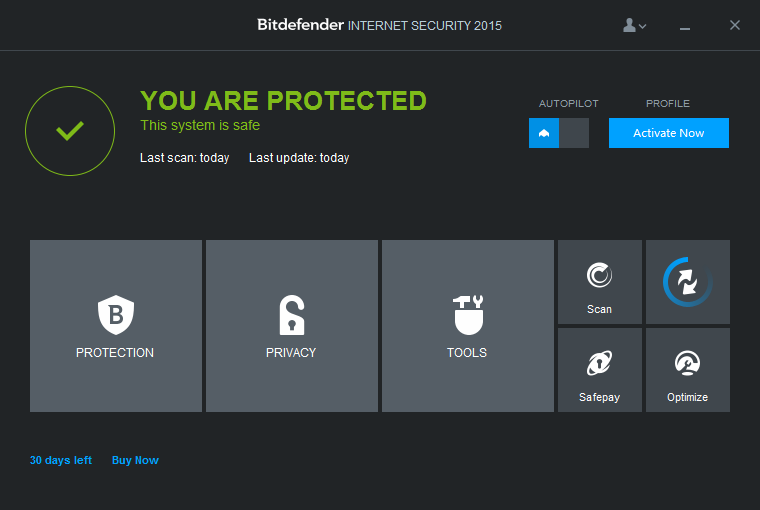 ban quyen Bitdefender Internet Security 2015