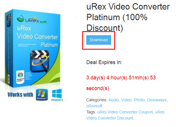 uRex Video Converter Platinum