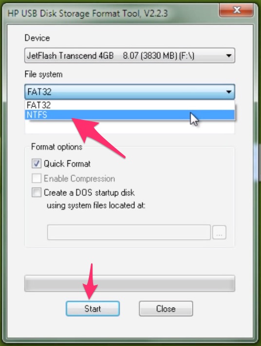 HP USB Disk Storage Format Tool 2