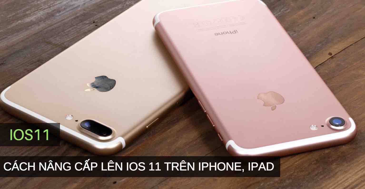 nâng cấp lên iOS 11