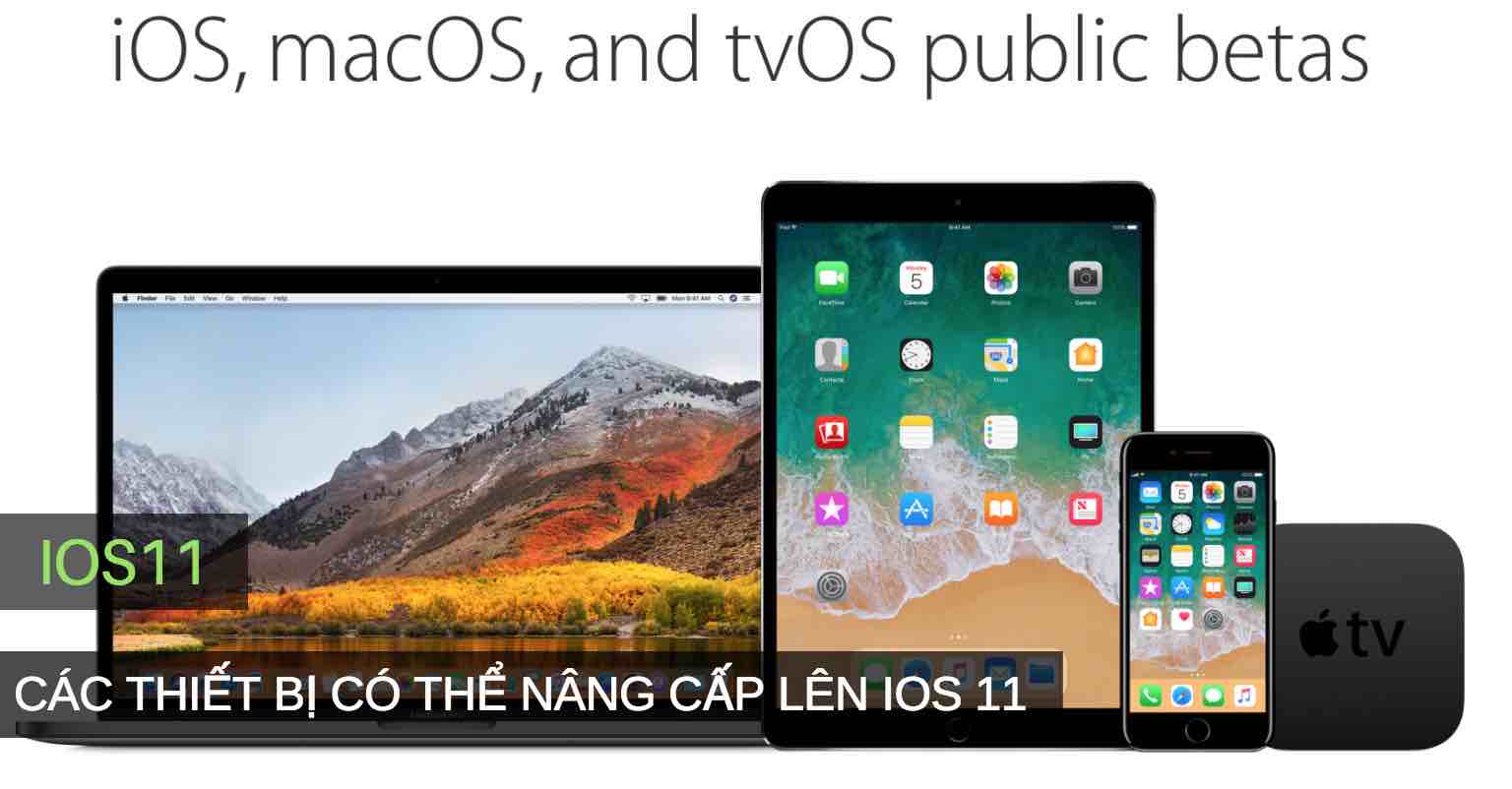 nang cap len ios 11