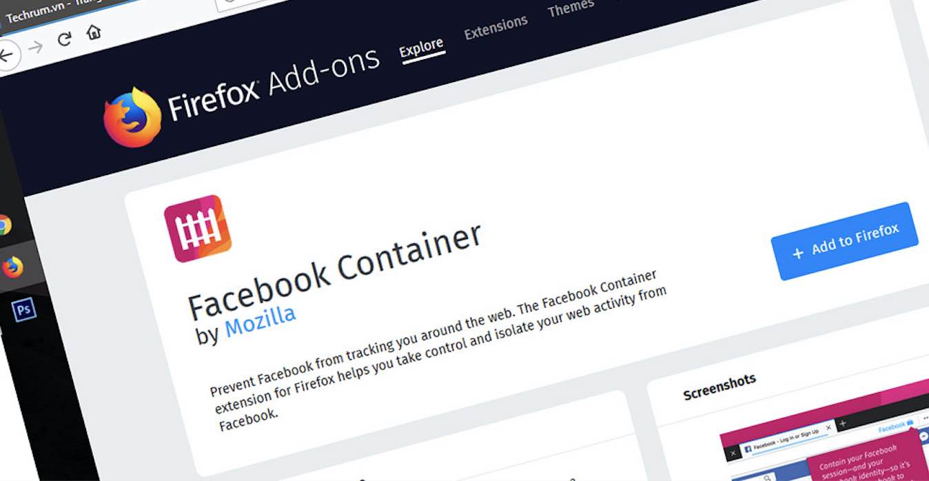 Facebook Container