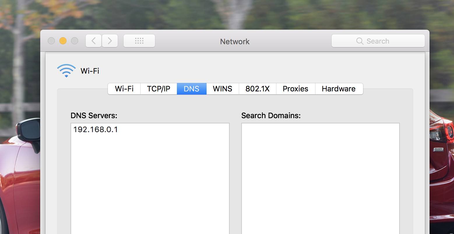 đổi DNS vào Internet
