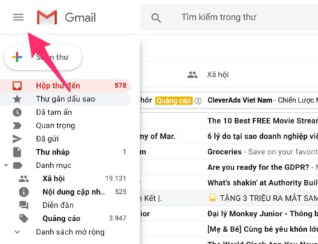 gmail phien ban moi