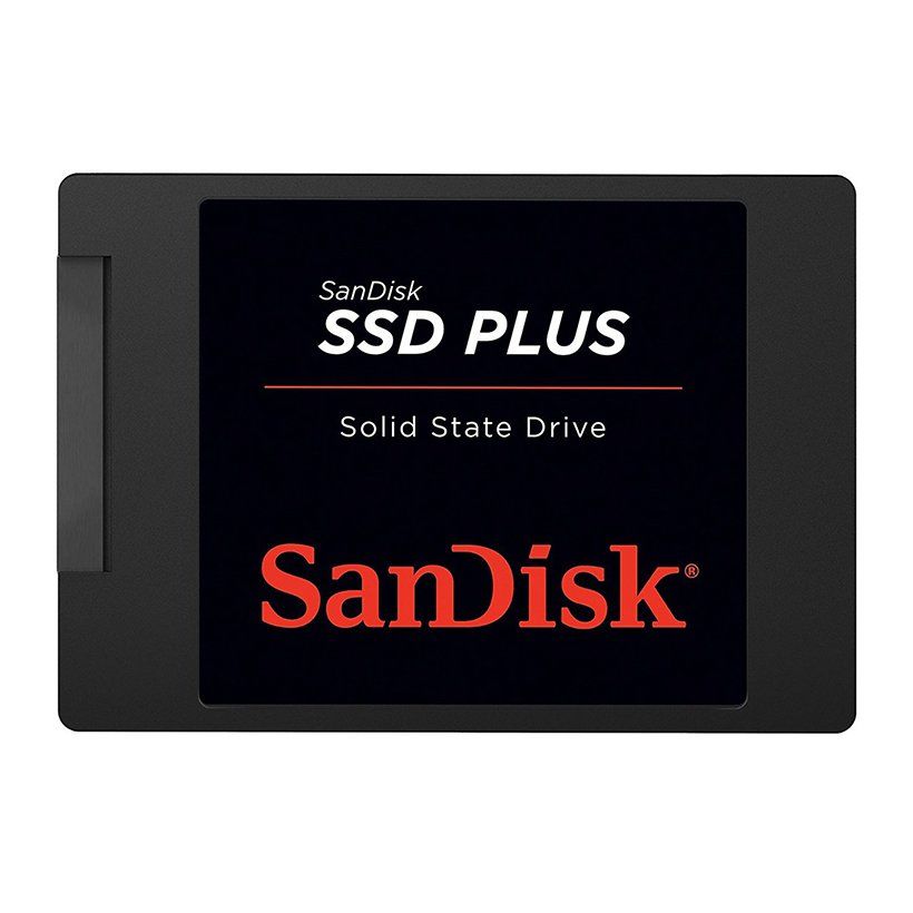 Ổ cứng SSD 120GB SanDisk Plus SDSSDA-120G-G27 (Đen)