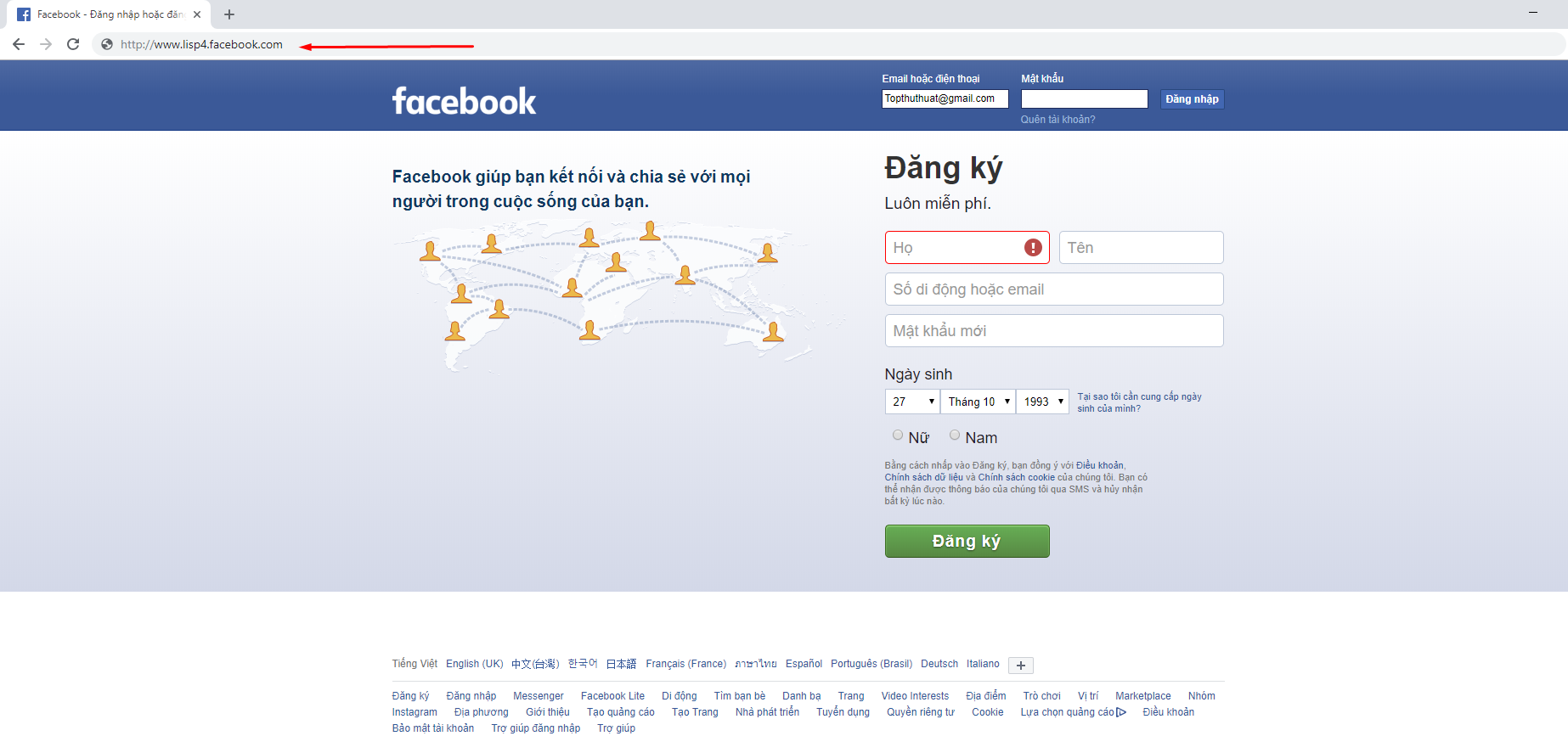 khong vao duoc facebook bang chrome | Flash Wanted