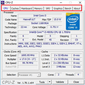 Kiểm tra cấu hình máy tính PC & Laptop