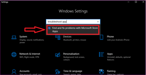 lỗi Ứng dụng Máy tính Windows 10