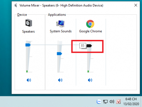 chrome not appearing in volume mixer