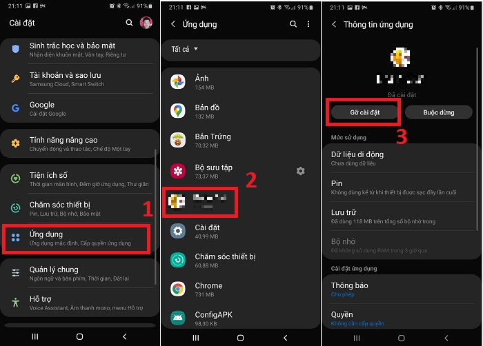 Vô hiệu hóa công cụ diệt virus trên điện thoại