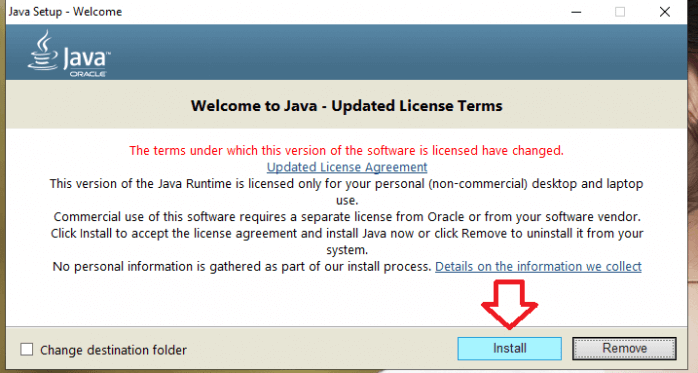 Cài đặt phần mềm Java trên máy tính