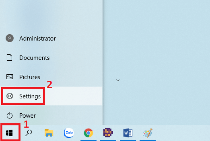 Xem phiên bản Windows 10 trong cài đặt