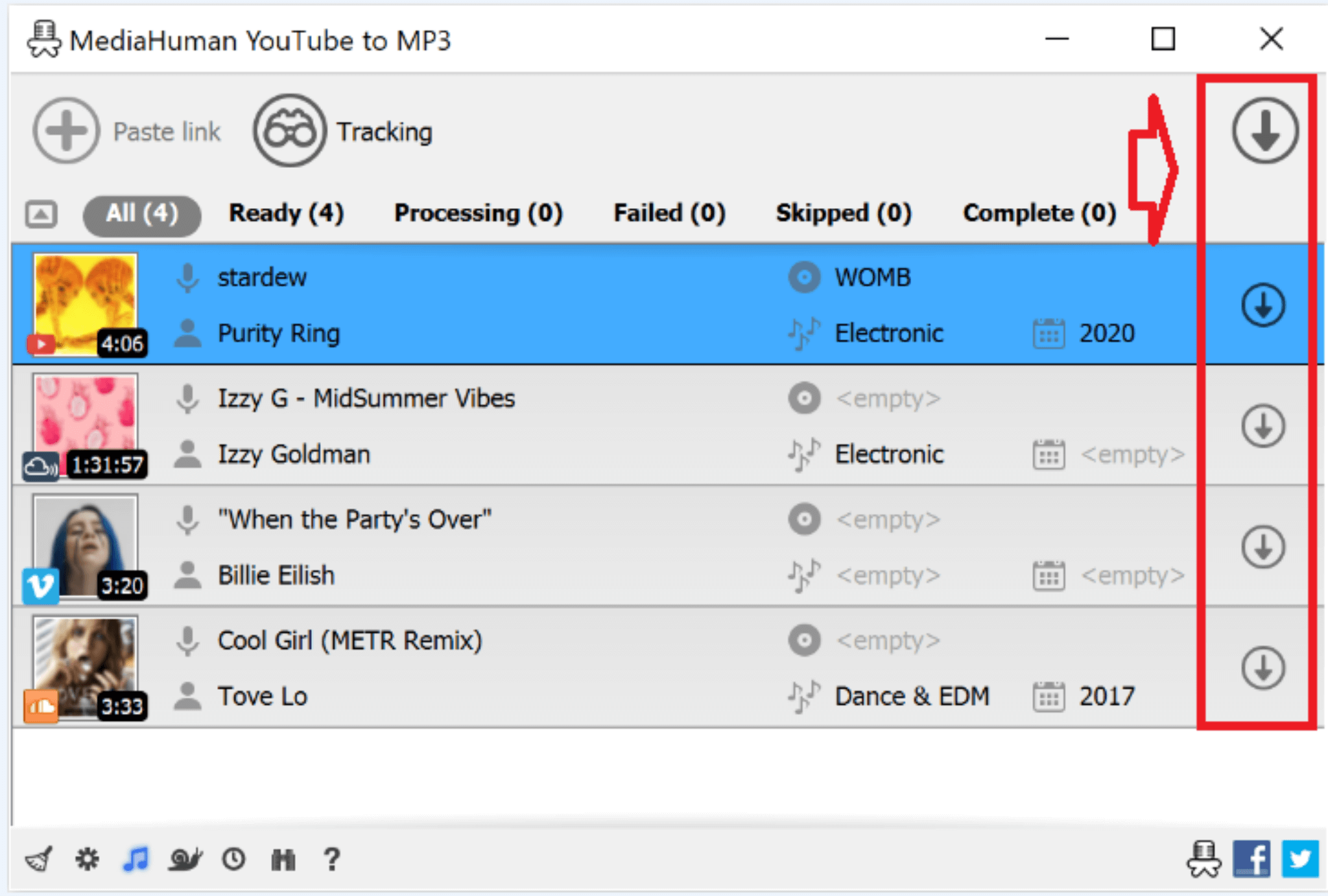 yt to mp3 playlist downloader