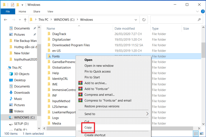 Cách Đổi Font Và Kích Cỡ Chữ Trên Windows 10/11 - 2023