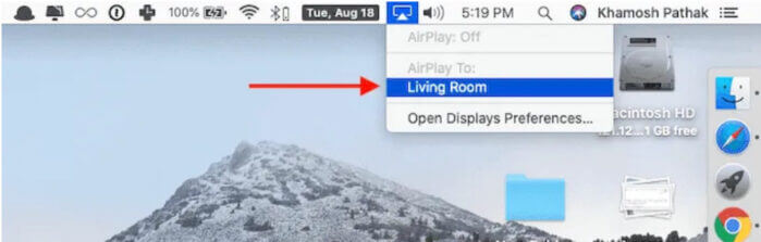 Cách phản chiếu màn hình máy Mac của bạn bằng AirPlay