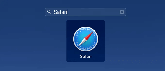 Sử dụng Safari