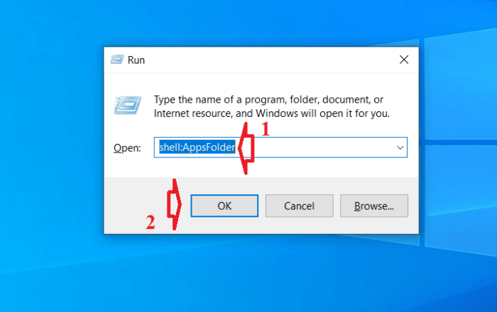 Thư mục chứa tất cả ứng dụng của Windows 10