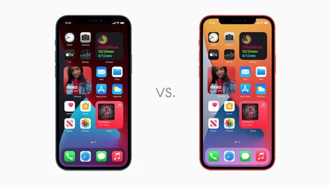 So sánh màn hình iPhone 12 với iPhone 12 Pro