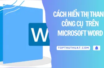 thanh cong cu word
