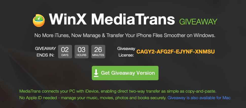 winx media trans activation