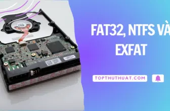 phan biet exfat ntfs fat32