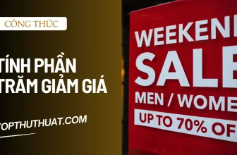 phan tram giam gia