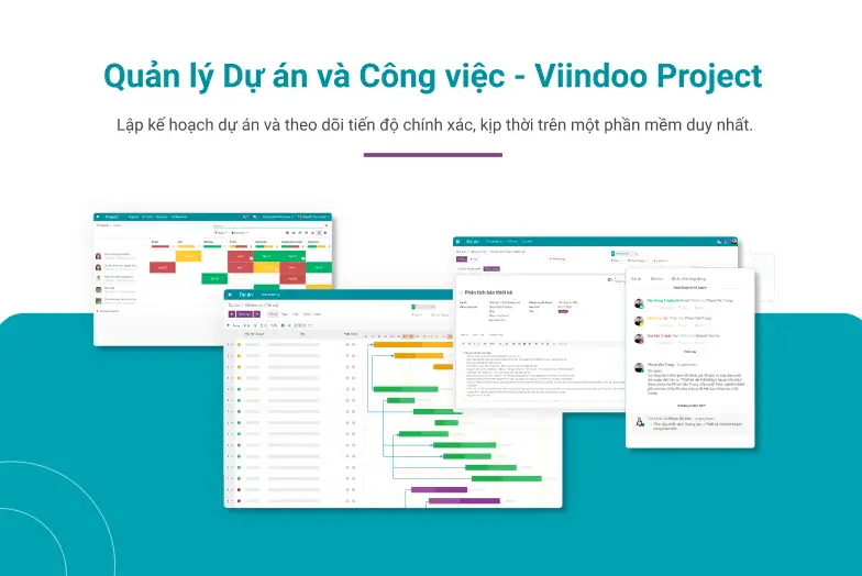 Phần mềm quản lý Viindoo Project