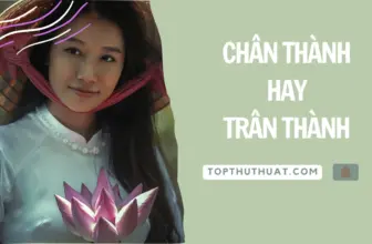 chan thanh hay tran thanh