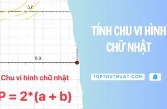 chu vi hinh chu nhat