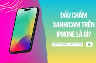 dau cham iphone