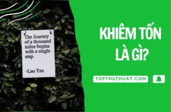 khiem ton la gi
