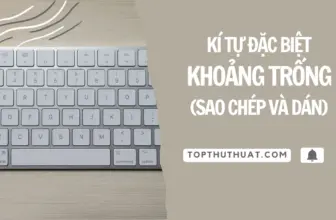 ki tu khoang trong