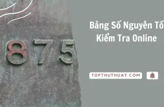 Bảng Số Nguyên Tố Chuẩn & Đầy Đủ – Kiểm Tra Online