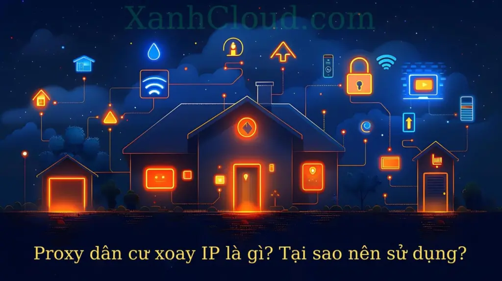 Proxy dân cư xoay IP