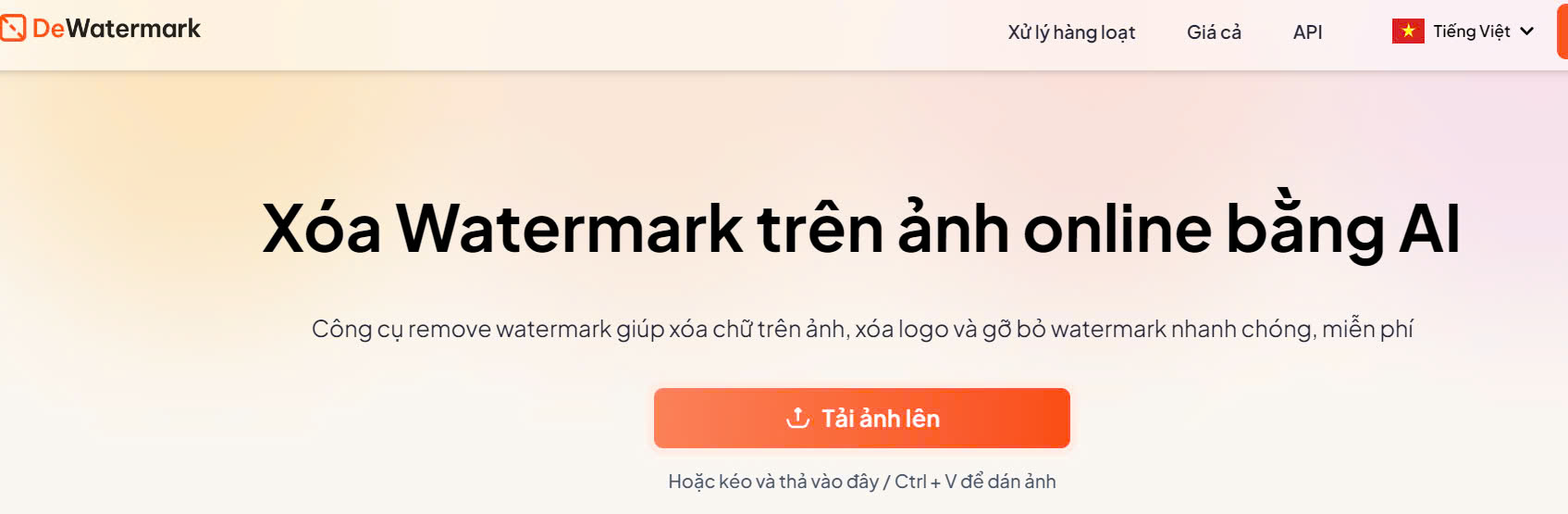 Xóa watermark khỏi ảnh Shutterstock nhanh chóng với sự trợ giúp của AI