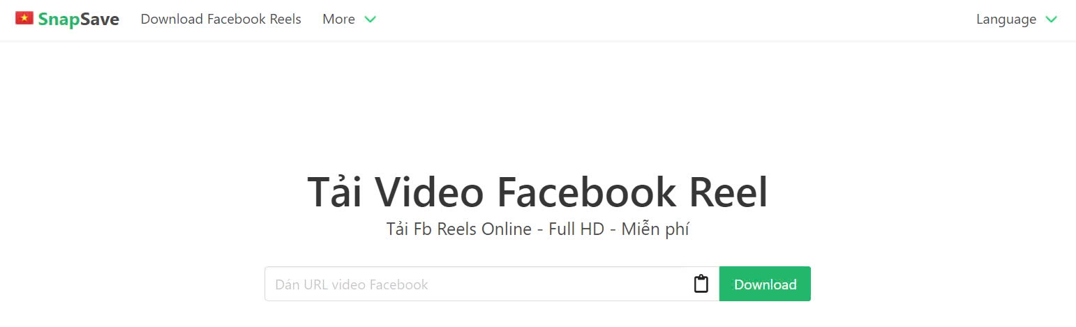 SnapSave giúp bạn dễ dàng tải mọi video trên Facebook - từ reel, story đến livestream