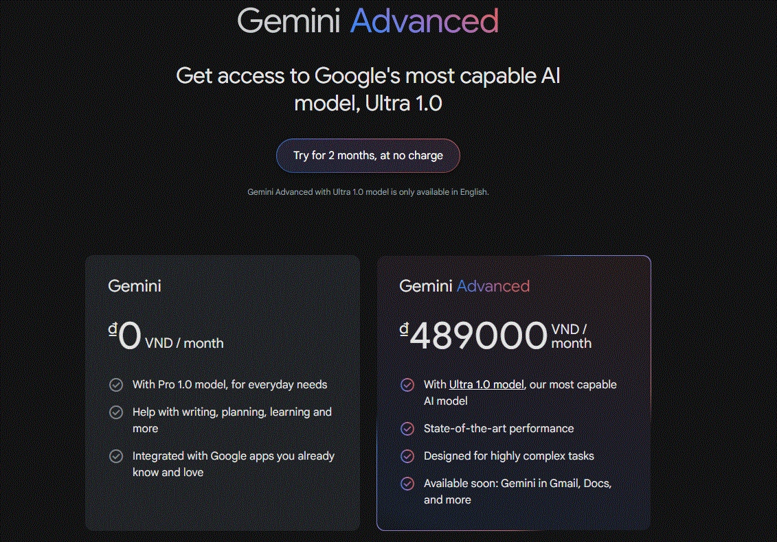 Gemini AdGemini Advancedvanced 2