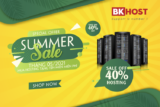 BKHOST ưu đãi Hosting 40%, tặng tên miền và nhiều phần quà hấp dẫn