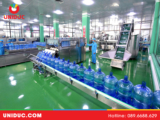 Dây chuyền nước uống đóng chai, bình của Uniduc sản xuất