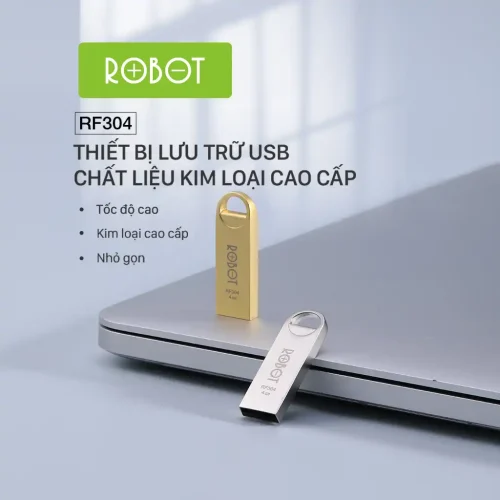 USB Robot RF332 32Gb thiết bị lưu trữ USB 2.0 - Hàng chính hãng