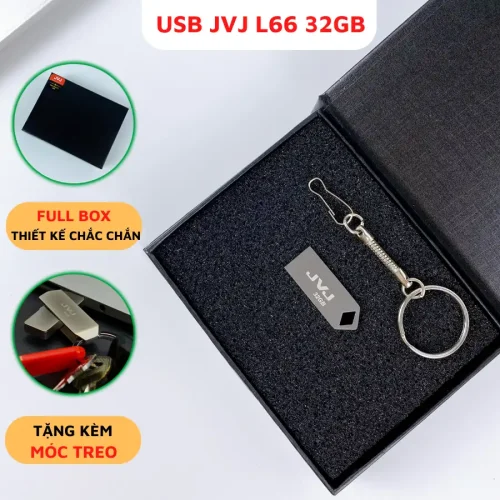 USB 64Gb 32Gb 16Gb 8Gb 4Gb JVJ L99/L66 siêu nhỏ vỏ kim loại - USB 2.0